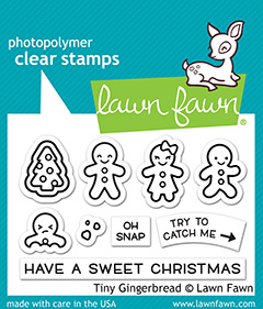 Lawn Fawn Stamps: Tiny Gingerbread