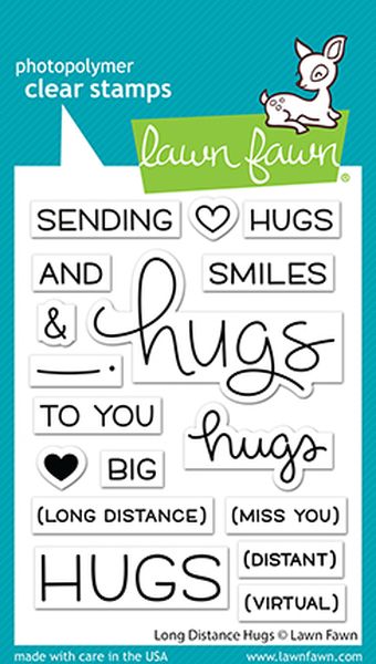 Long Distance Hugs Stamp Set