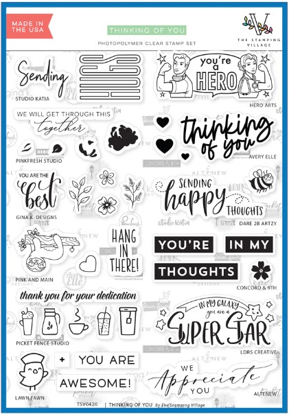 Thinking of You Stamp Set