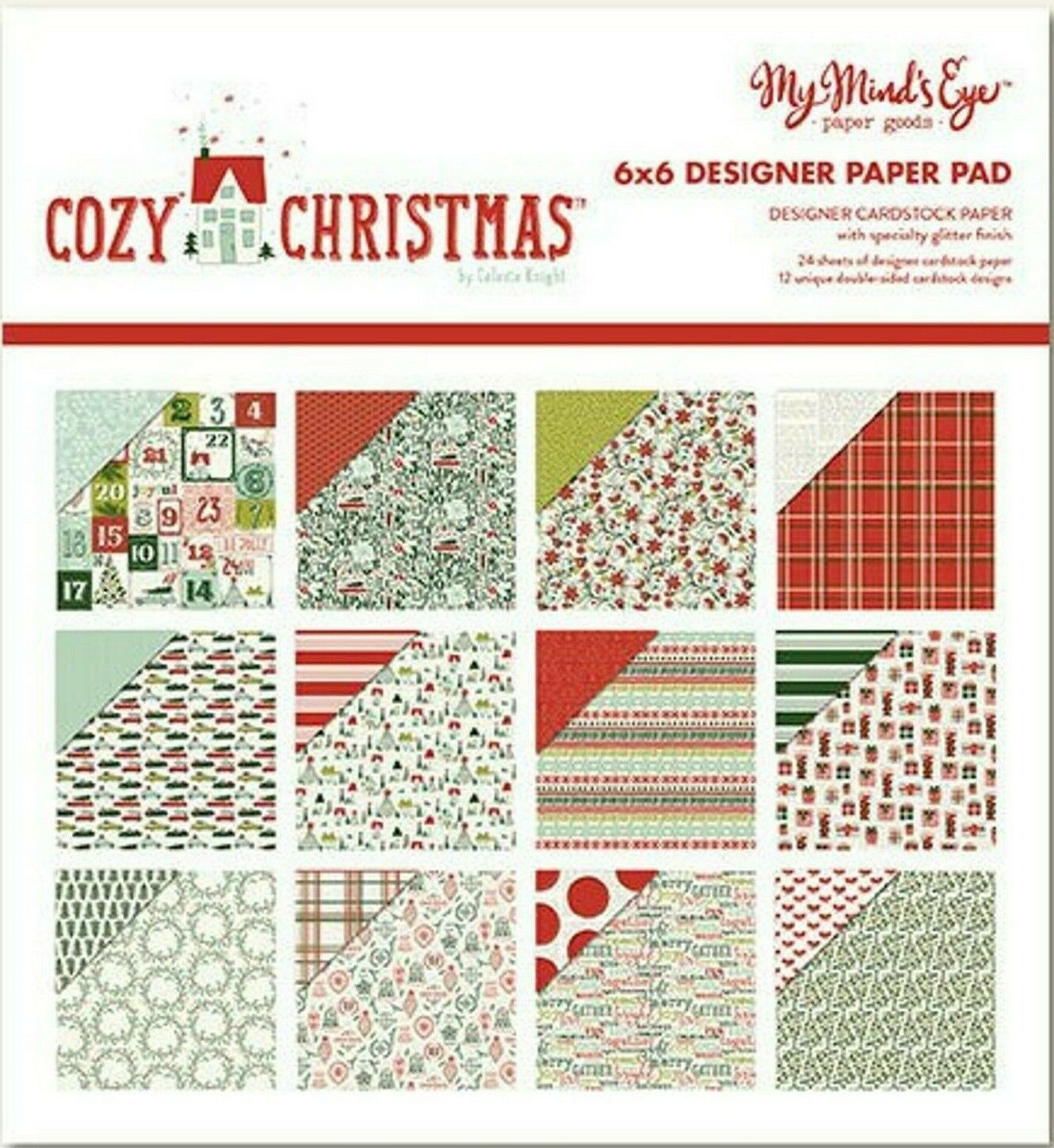 Cozy Christams 6x6 Paper Pad