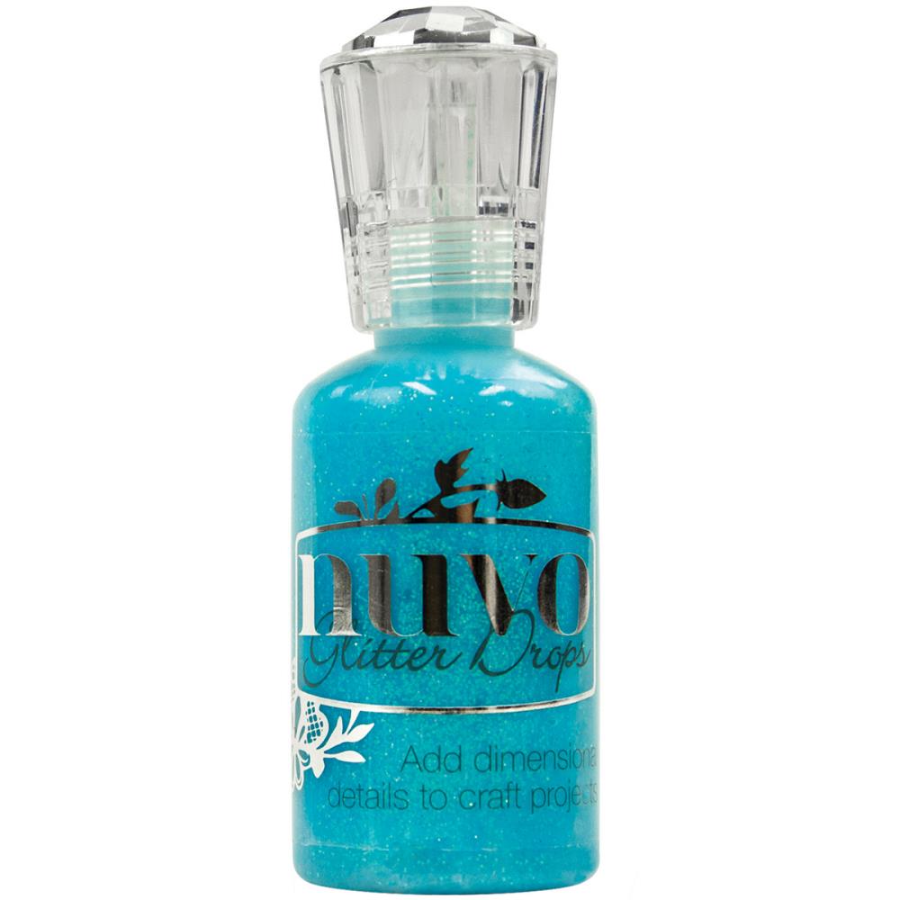 Blue Lagoon Nuvo Glitter Drops