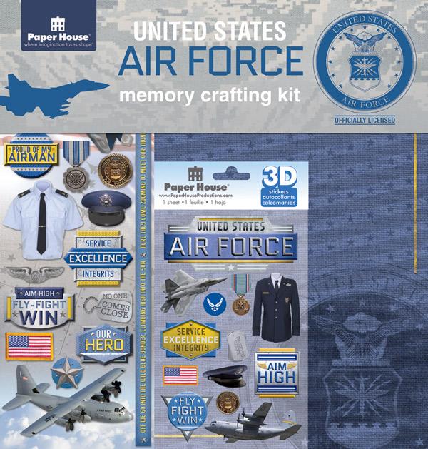 Air Force Memory Crafting Kit