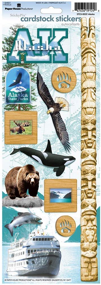 Alaska Cardstock Stickers