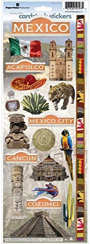 Mexico Cardstock Stickers