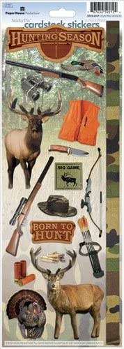 Hunting Season Cardstock Stickers
