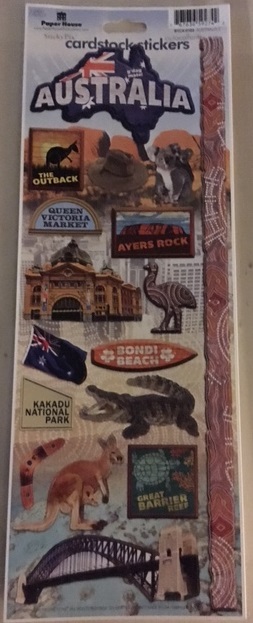 Australia Cardstock Stickers