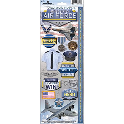 Air Force Cardstock Stickers