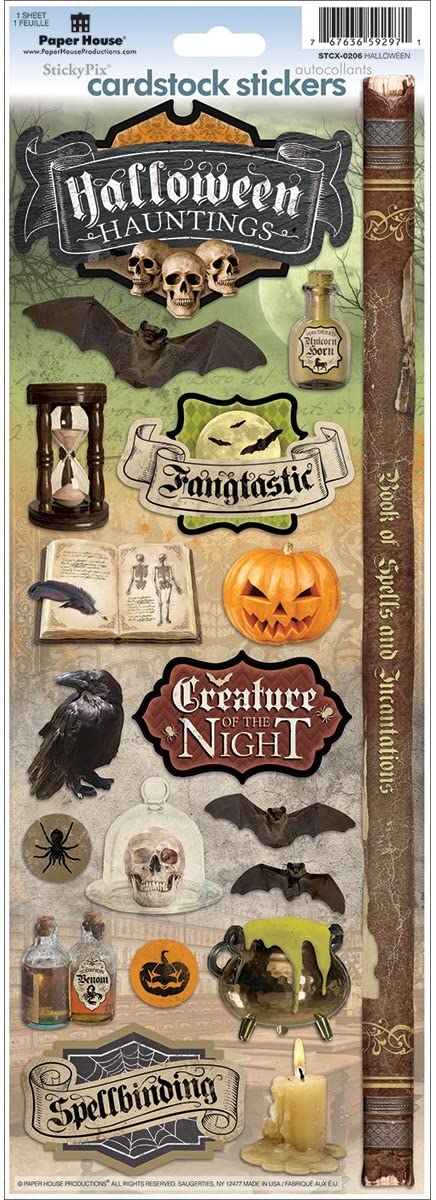 Halloween Cardstock Stickers