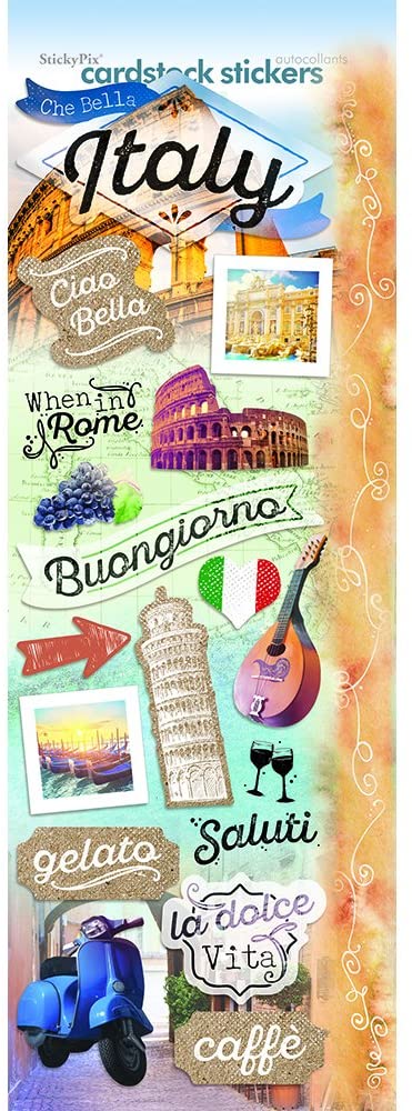 Discover Italy Stickers
