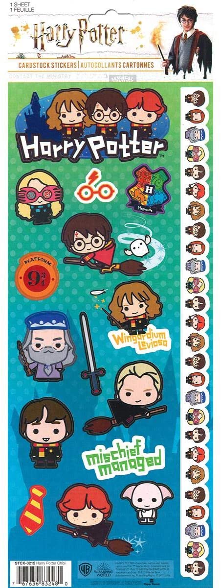 Harry Potter Characters Cardstock Stickers