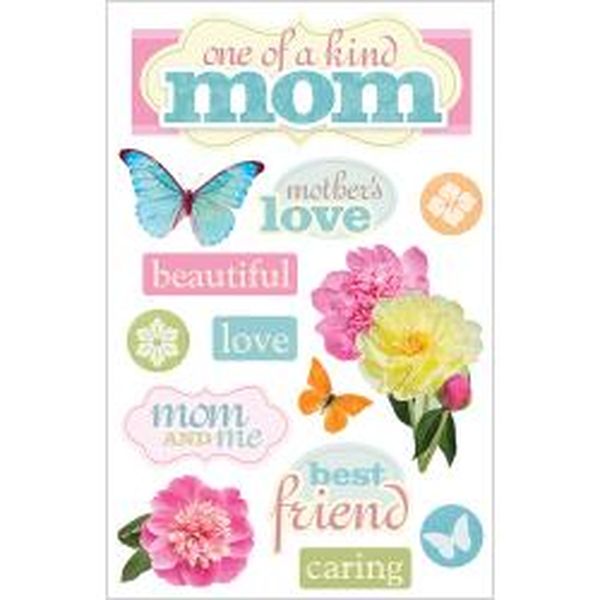 Mom 3-D Stickers 3-D Stickers