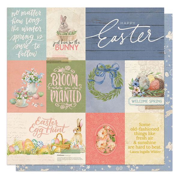 Bunnies and Blooms: Bunnies DS Paper
