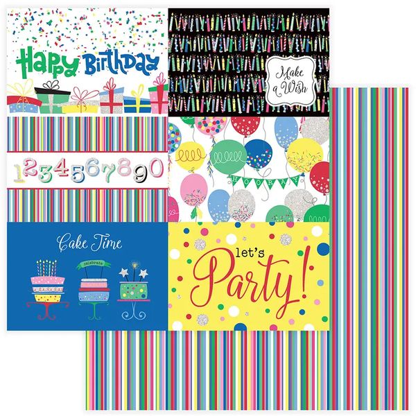 Confetti: Happy Birthday DS Paper