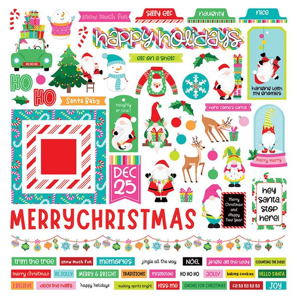 Tulla & Norbert's Christmas Party - Element Sticker