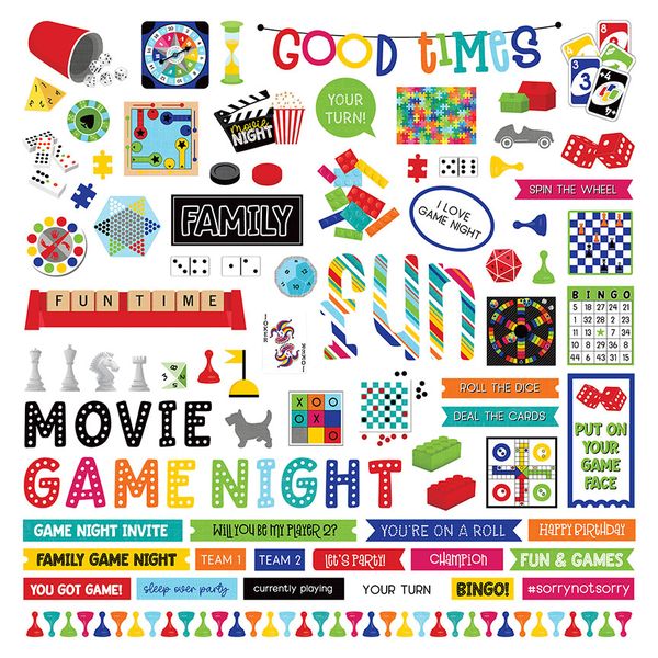 Family Fun Night - Element Sticker