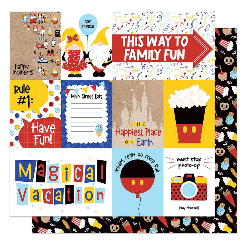Magical Vacation: Family Fun DS Paper