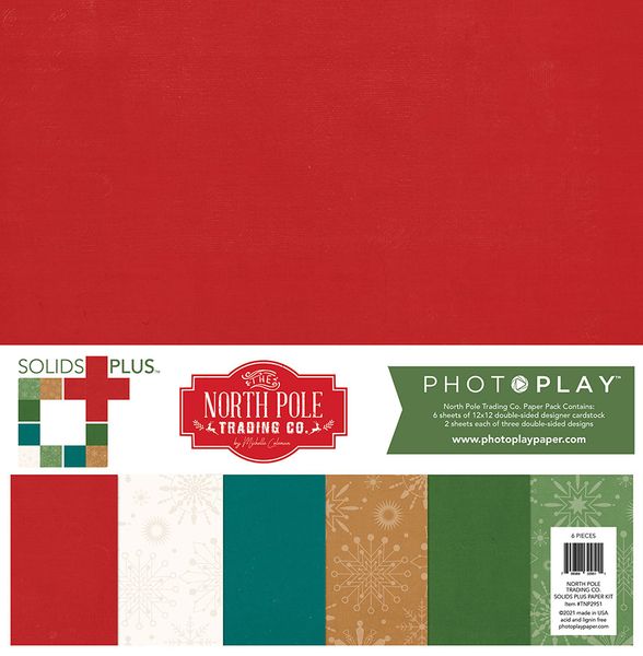 North Pole Trading Co Solids Paper