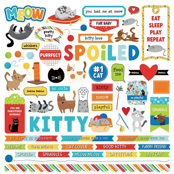 Meow - Element Sticker