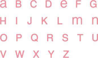 Quickutz 2x2 Alphabet Dies - Neat Freak