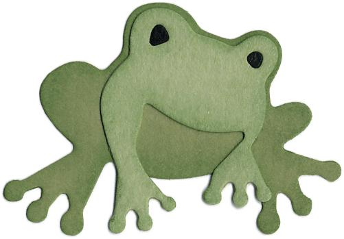Quickutz Die - Frog (Sitting)