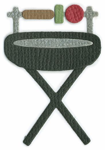 Retired Quickutz Die - BBQ Grill