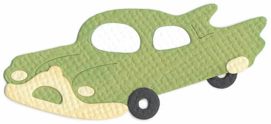 Retired Quickutz Die - car