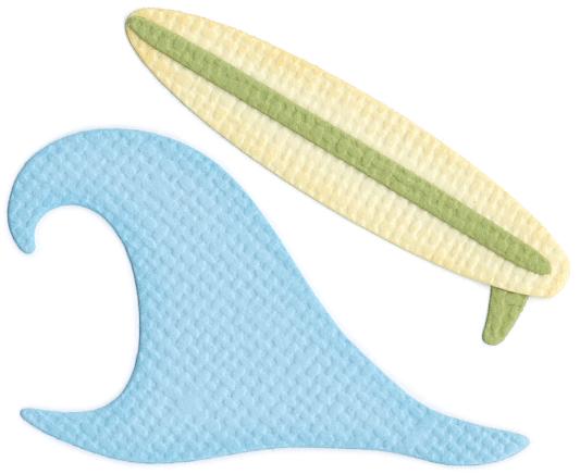 Retired Quickutz Die - Surf