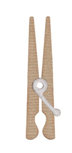 Quickutz 2x2 Die - Clothes Pin