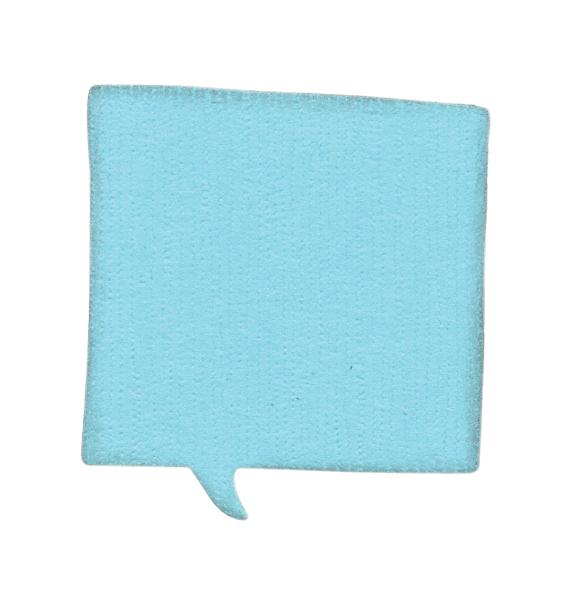 Quickutz 2x2 Die - Speech Bubble