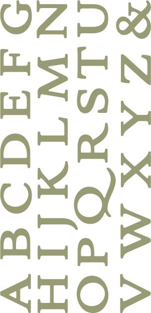 Quickutz 4x8 Dies - Bouquet Mini Alphabet