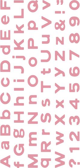 Quickutz 4x8 Dies - Moonlight Alphabet