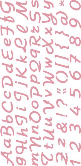 Quickutz 4x8 Dies - Rollerskate Alphabet