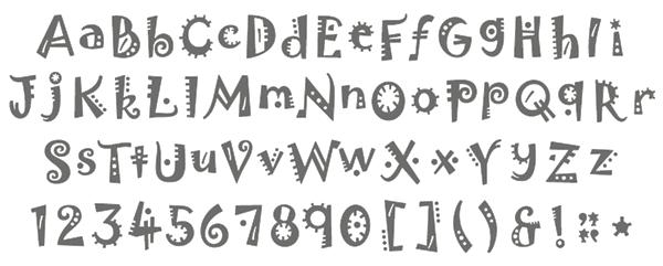 Quickutz 4x8 Dies - LIMITED EDITION Zelda Grand Alphabet Set