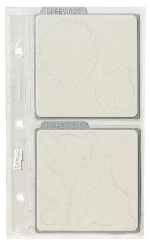 Quickutz Accessories - 4x4 EZ-Store Die Sheets (2-pocket 10 pack)
