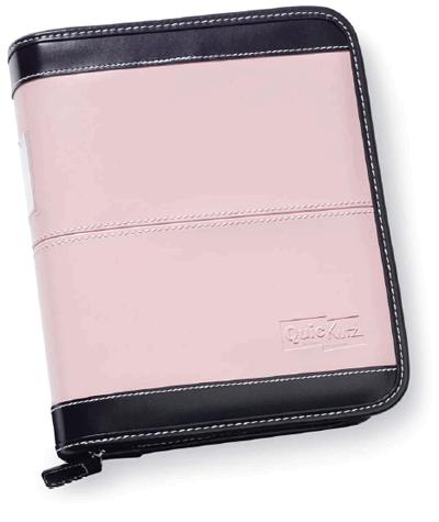 Quickutz Accessories - Pink Zip-a-Round Binder