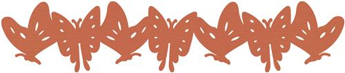 Quickutz Border Die - Butterflies