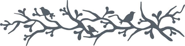 Quickutz Border Die - Branch