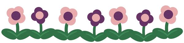 Quickutz Border Die - Flowers