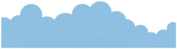 Quickutz Border Die - Clouds