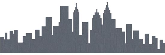 Quickutz Border Die - City Skyline