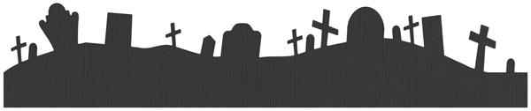 Quickutz Border Die - Graveyard