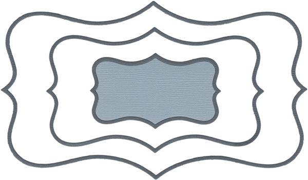 Quickutz Cookie Cutter Die - Nesting Label