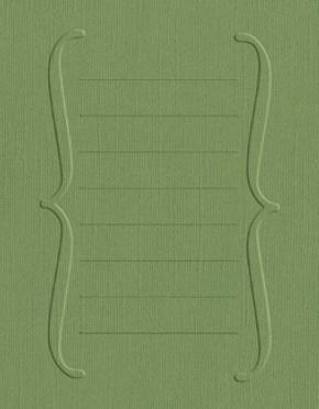 Quickutz A2 Embossing Folder - Journaling Block