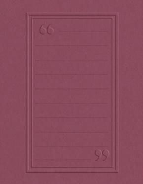 Quickutz A2 Embossing Folder - Journaling Block