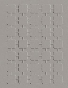 Quickutz A2 Embossing Folder - Retro Squares (Pattern)