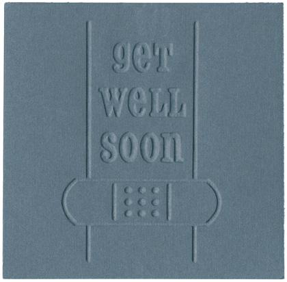 Quickutz Revolution Die - Goosebumpz Embossing Get Well Soon