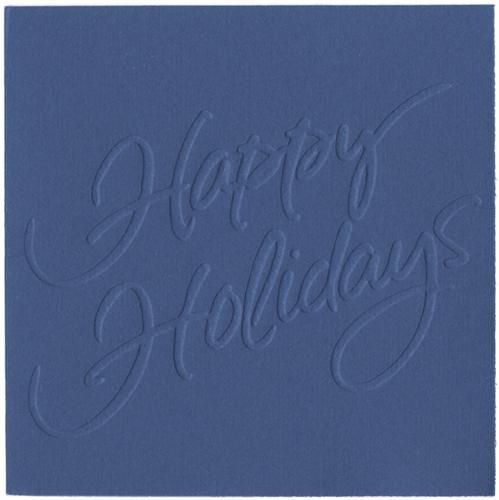 Quickutz Revolution Die - Goosebumpz Embossing Happy Holidays