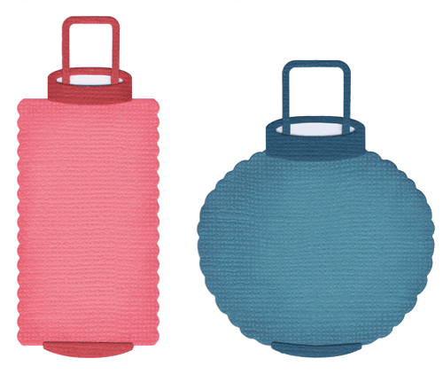 Quickutz Revolution Die - Lanterns