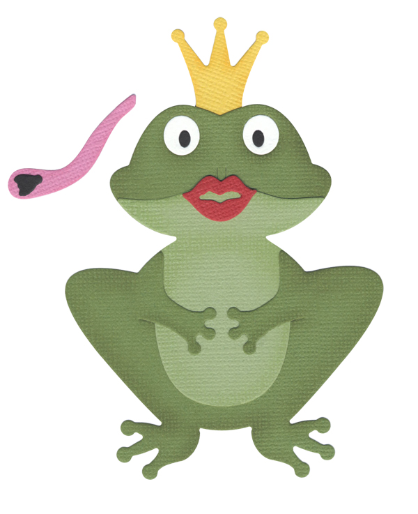 Quickutz Revolution Die - Pin the Lips on the Frog