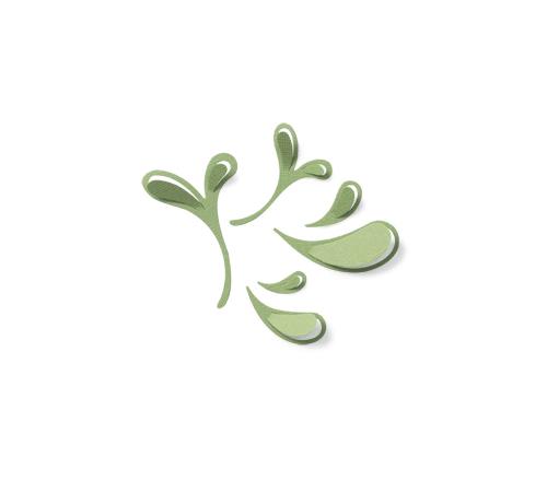 Quickutz Revolution Die - 3-D Flourish